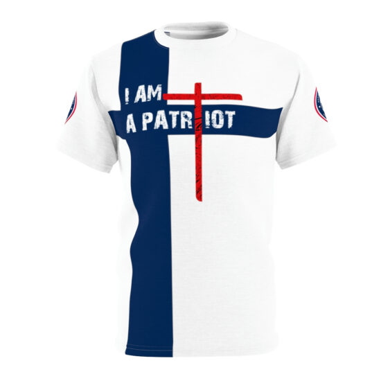The Source of My Strength T-Shirt - Patriot - Psalm 33:12-22