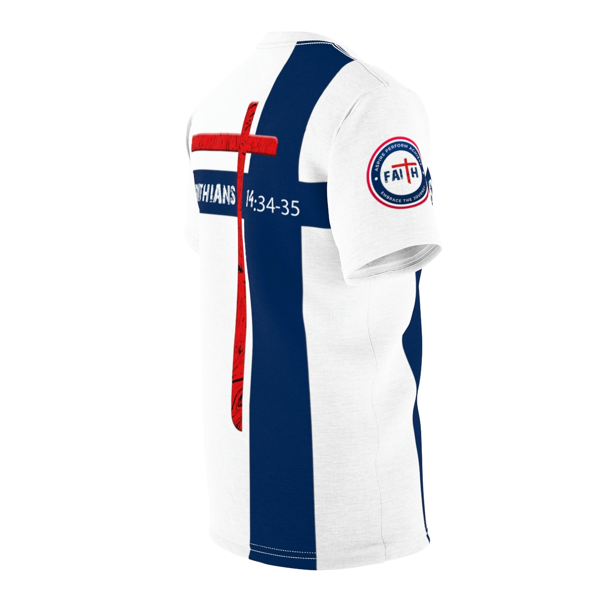 The Source of My Strength T-Shirt - Respectable - Corinthians 14:34-35 - Image 4