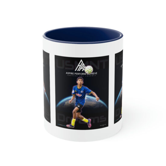 Accent Coffee Mug, 11oz -Ares Amani - USMNT DREAMS