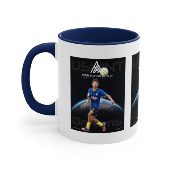 Alternative view of Accent Coffee Mug, 11oz -Ares Amani - USMNT DREAMS