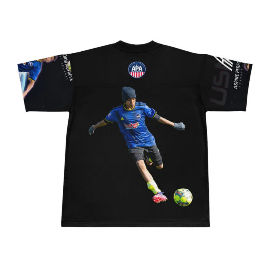 Alternative view of Unisex Football Jersey - Ares Amani - USMNT DREAMS