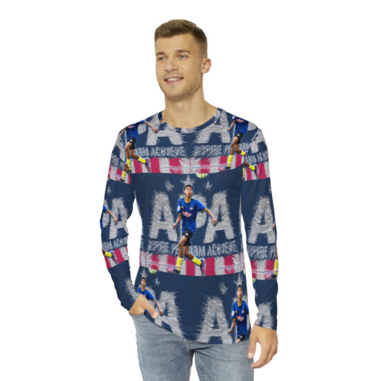 APA -Men's Long Sleeve Shirt Achiever Ares Amani -Soccer