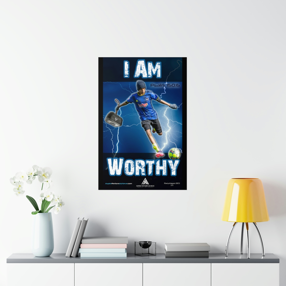Premium Matte Vertical Posters - I Am Worthy