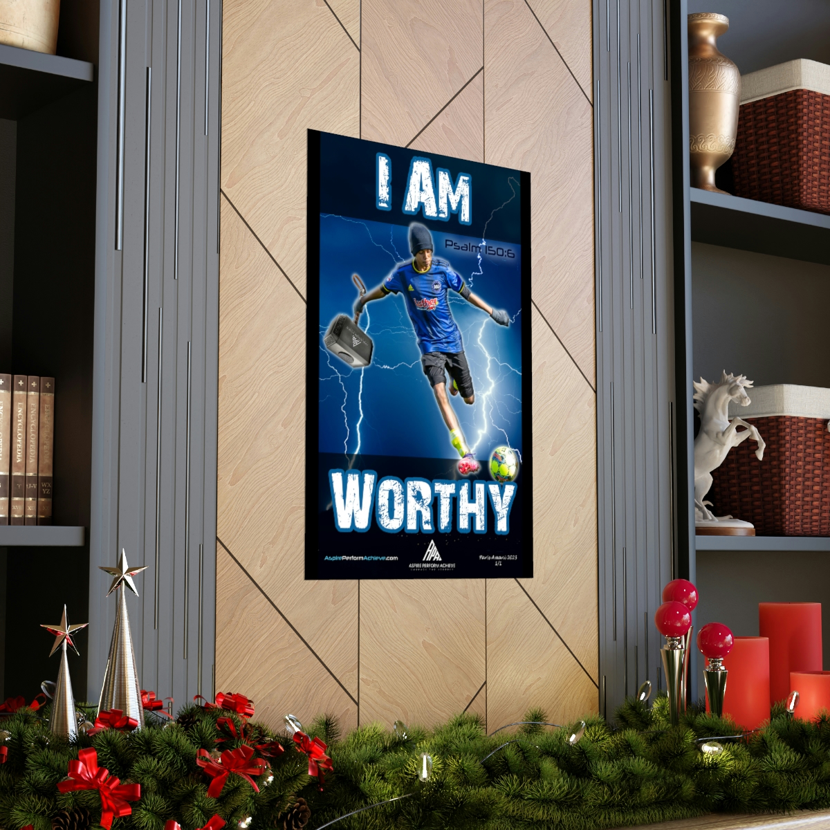Premium Matte Vertical Posters - I Am Worthy - Image 6