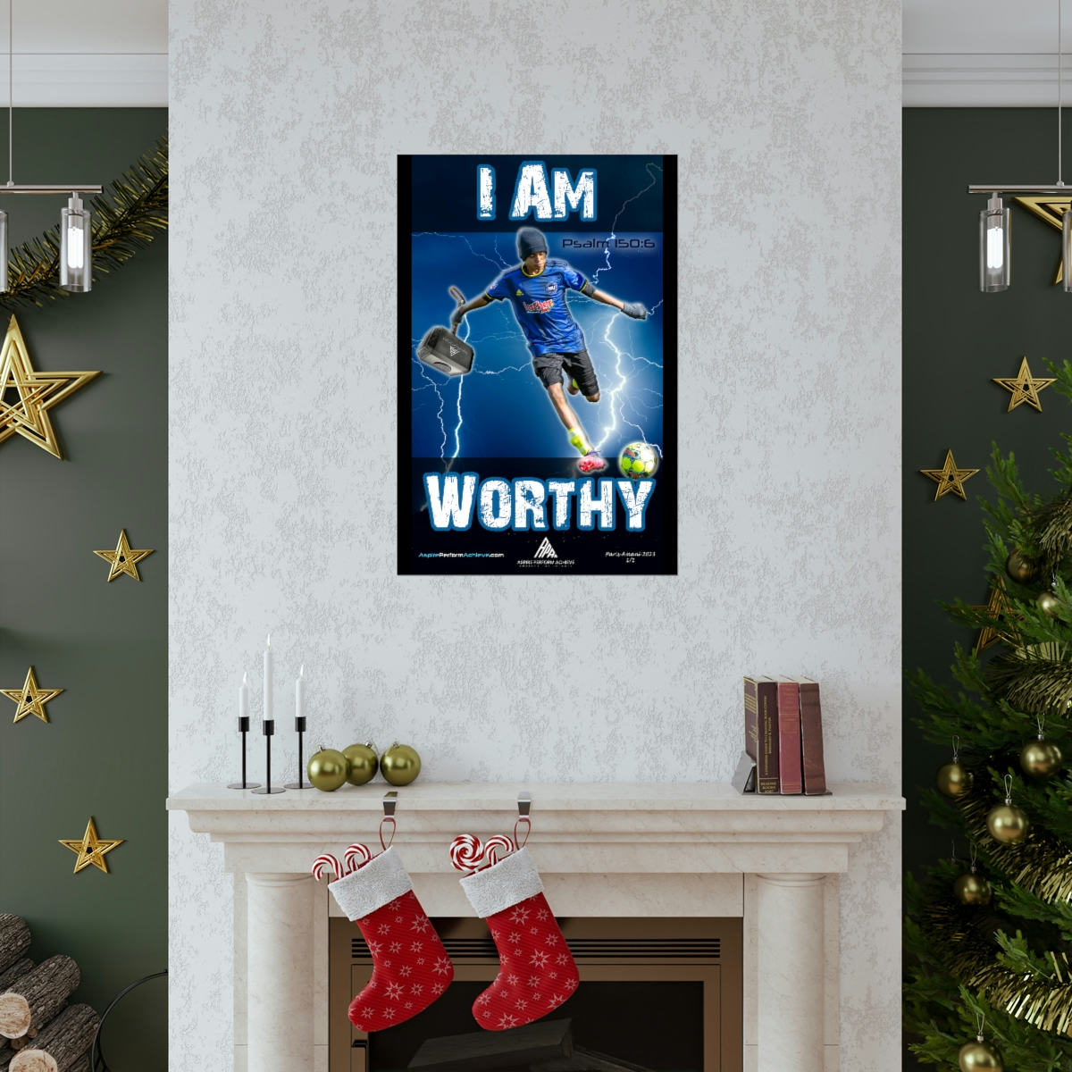 Premium Matte Vertical Posters - I Am Worthy - Image 8