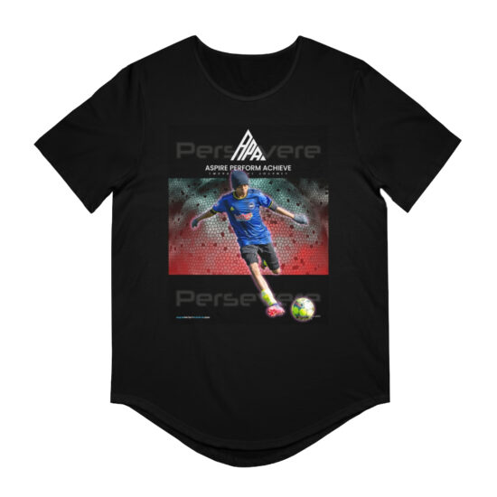 Men's Jersey Curved Hem Tee - Ares Amani