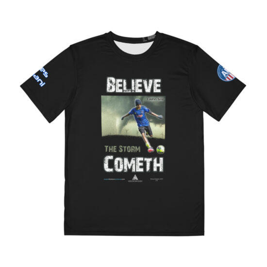 Men's Polyester Tee - The Storm Cometh