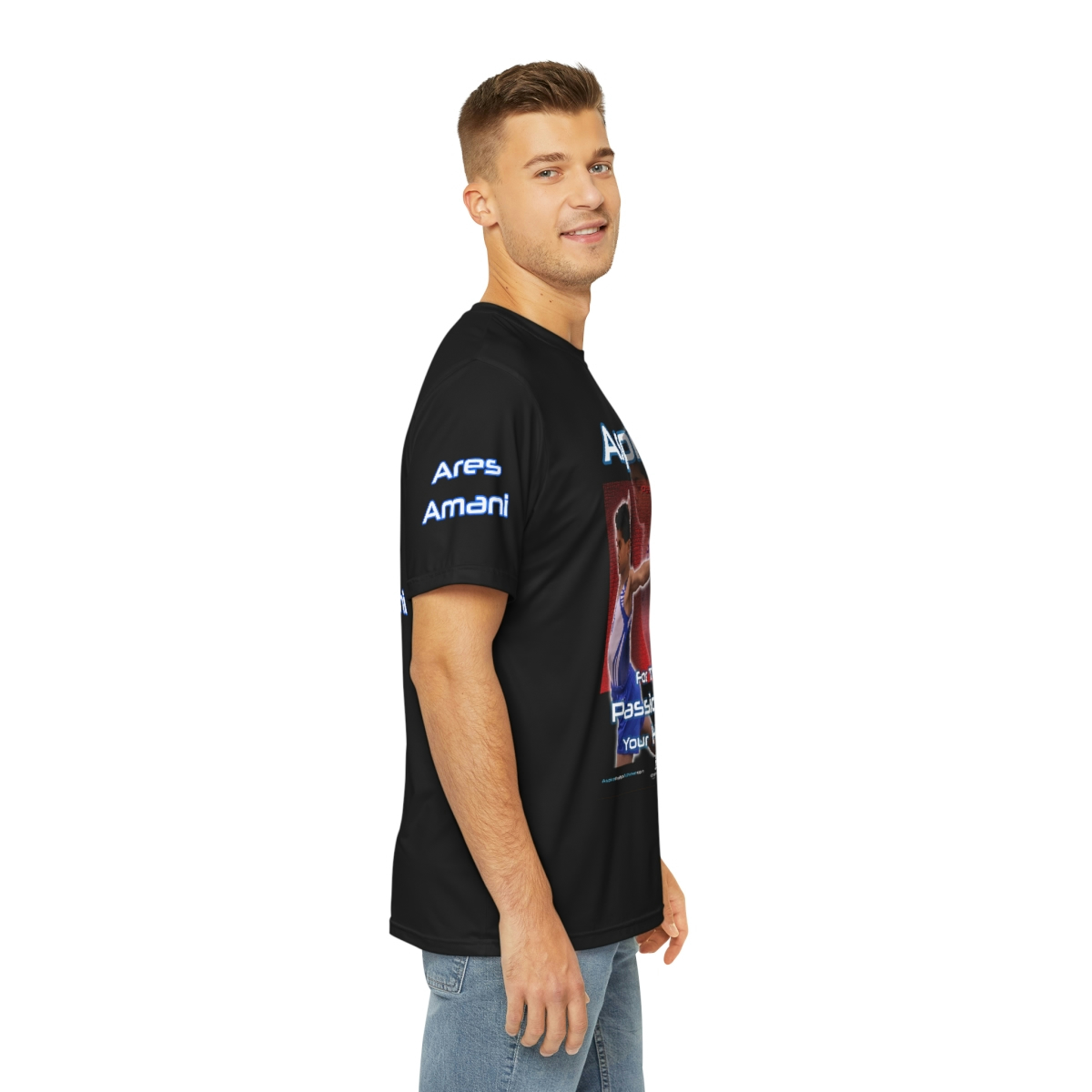 Men's Polyester Tee - Aspire - Image 6