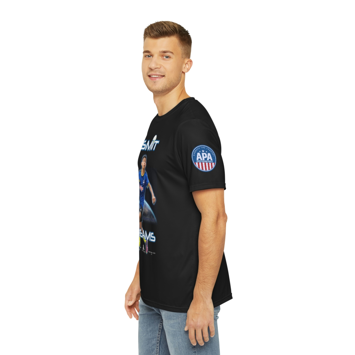 Men's Polyester Tee - USMNT Dreams - Image 5