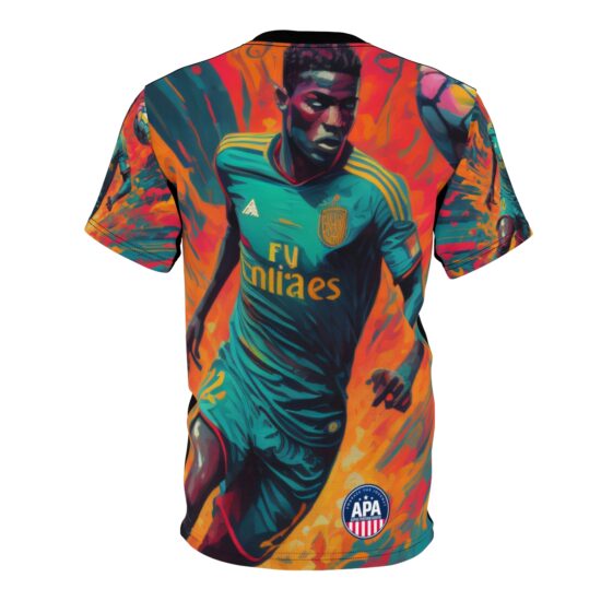 Alternative view of Soccer Gods Fear Me T-Shirt