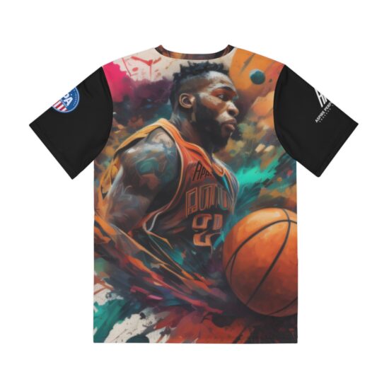 Alternative view of Basketball Future GOAT Polyester T-Shirt