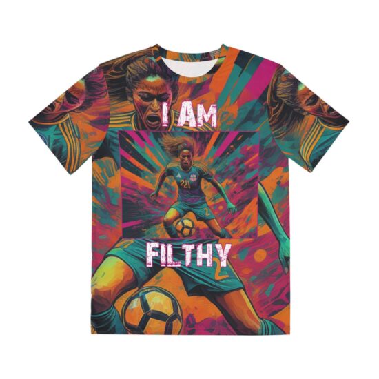 Soccer I Am Filthy Polyester T-Shirt