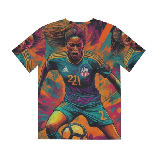 Alternative view of Soccer I Am Filthy Polyester T-Shirt