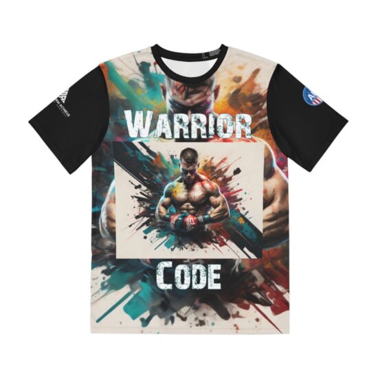Martial Arts Warrior Code Polyester T-Shirt