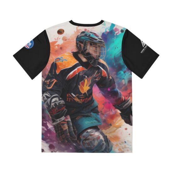 Alternative view of Hockey Polyester T-Shirt