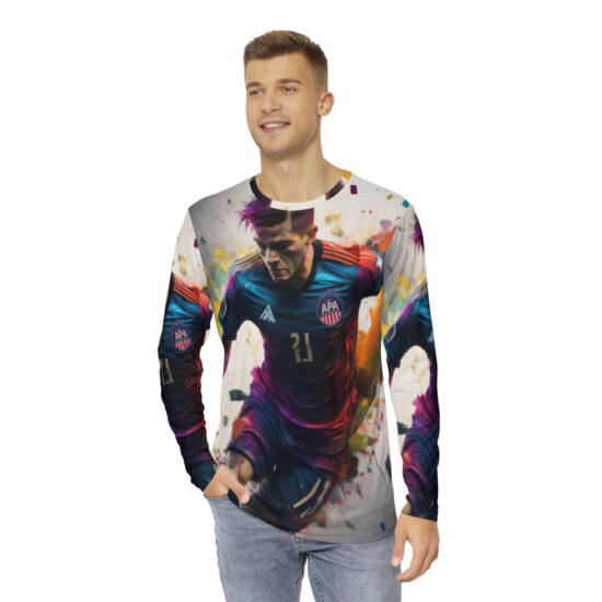 Soccer -Men's Long Sleeve Shirt