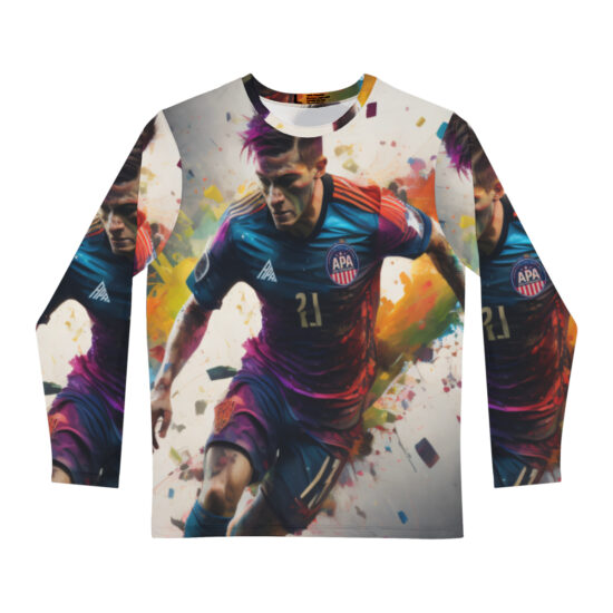 Alternative view of Soccer -Men's Long Sleeve Shirt
