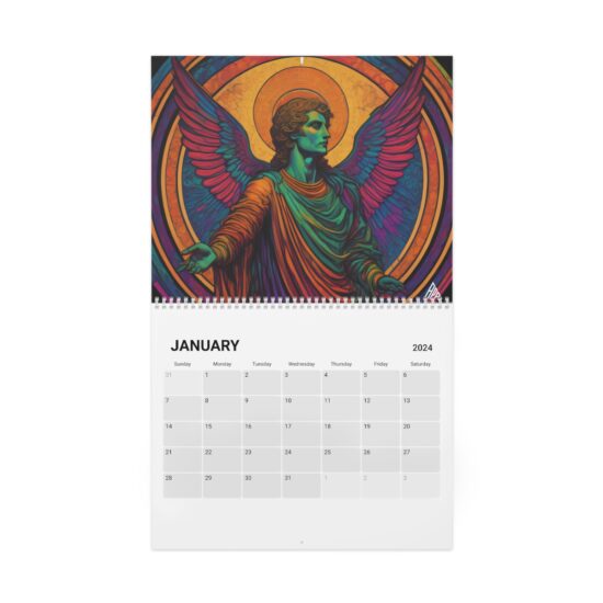 Calendar (2024) - Visions of Archangel Michael