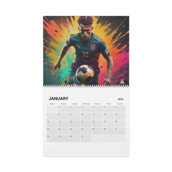 Calendar (2024) - Visions of Soccer Passion
