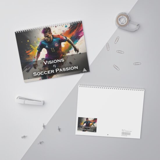 Alternative view of Calendar (2024) - Visions of Soccer Passion