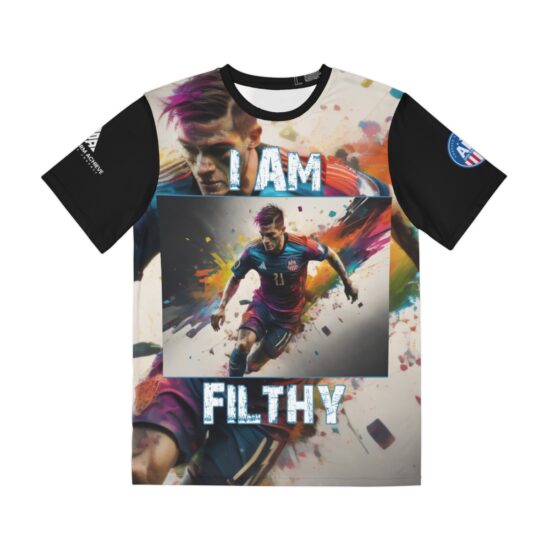 Soccer I Am Filthy 4 Polyester T-Shirt