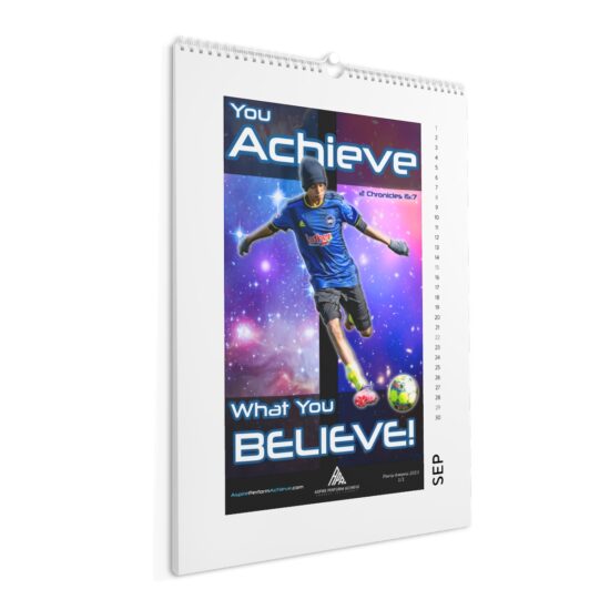 Alternative view of Achiever Wall Calendar (2024)