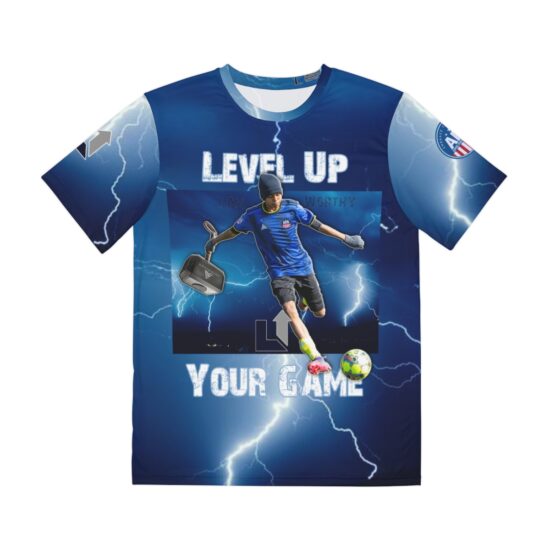 Level Up - Ares Amani - Men's Polyester Tee