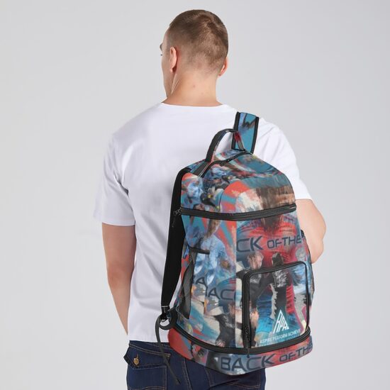 Alternative view of BACK OF THE NET Multifunctional Backpack