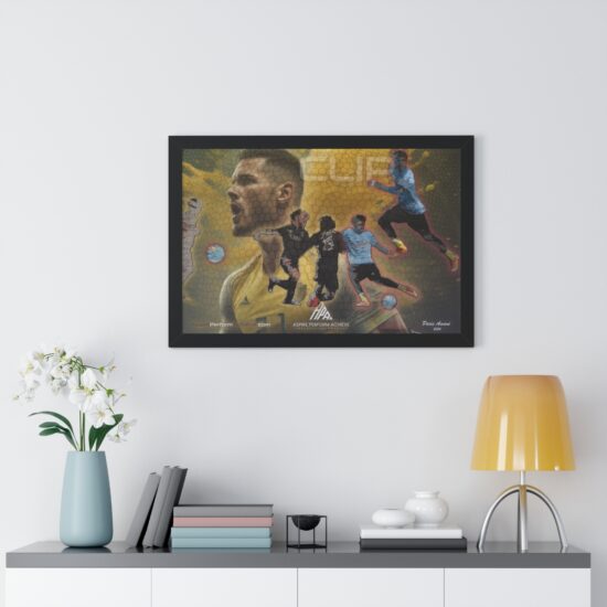 Alternative view of CLIP Soccer NFT Print