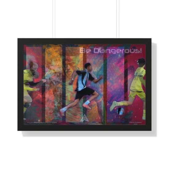 Be Dangerous NFT Soccer Print