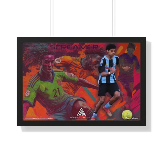 SCREAMER NFT Soccer Print