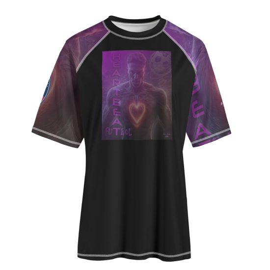 Heartbeat of Futbol Soccer Sports Short Sleeve T-Shirt
