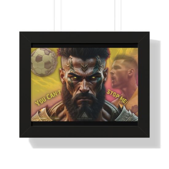 You Can't Stop Me NFT Soccer Print