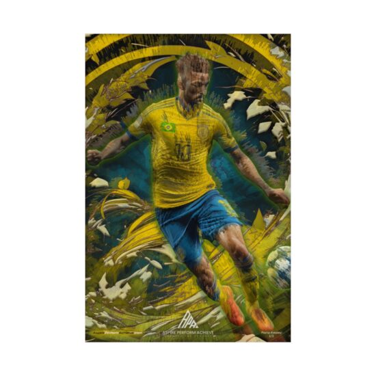 Premium Matte Vertical Posters - Brazilian Soccer Term: Craque