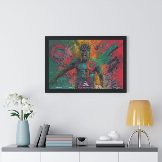 Alternative view of Combat Theater NFT Soccer Print