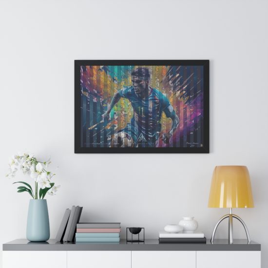 Alternative view of Fox In The Box NFT Soccer Print