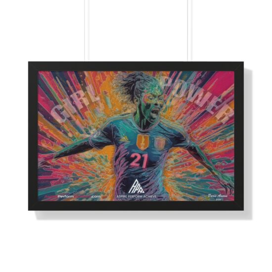 Girl Power NFT Soccer Print
