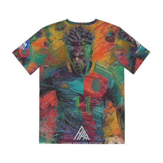 Alternative view of Combat Theater Soccer T-Shirt