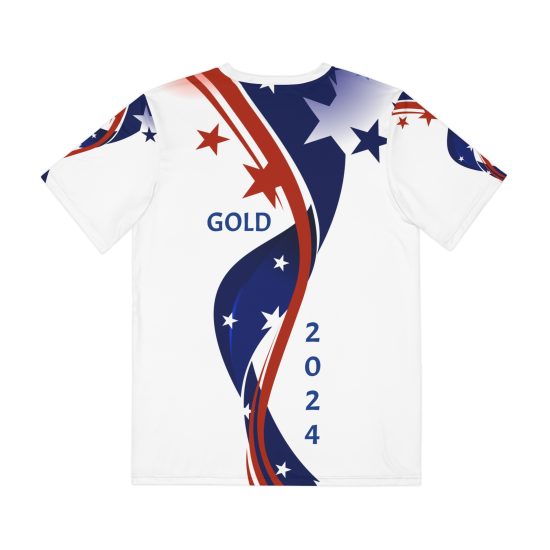 Alternative view of UNITED STATES 2024 GOLD MEDAL COMMEMORATIVE T-Shirt 3