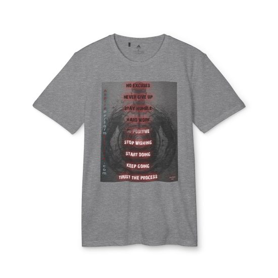 No Excuses adidas® Unisex Sport T-shirt