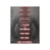 No Excuses Satin Posters (210gsm)