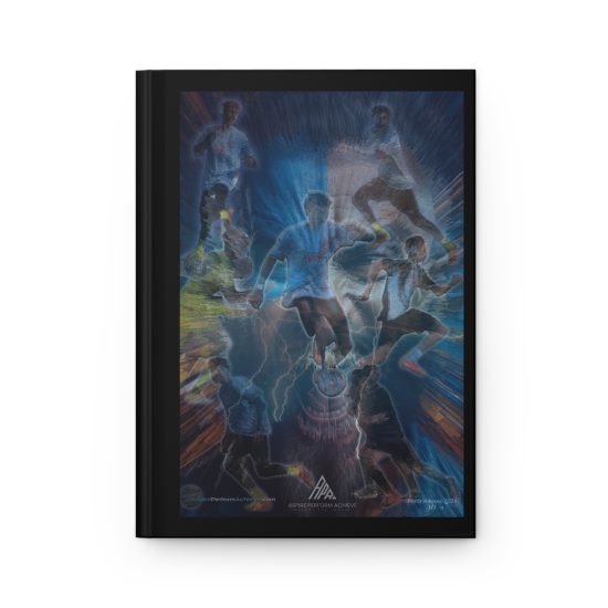 Alternative view of Hardcover Journal Matte - Resurgence Soccer Player Inspirational Story Paris Amani 2024