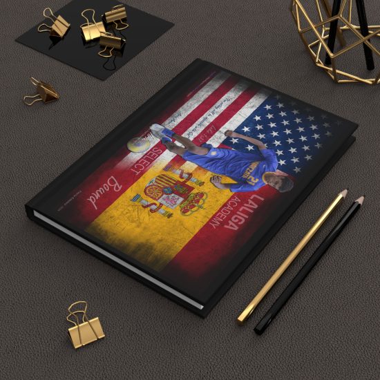 Hardcover Journal Matte - La Liga Academy Select Bound Luke 1:37