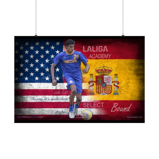 La Liga Academy Select Bound Matte Horizontal Poster
