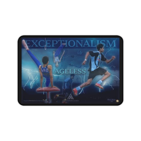 Desk Mat - Exceptionalism Is Ageless Inspirational Design