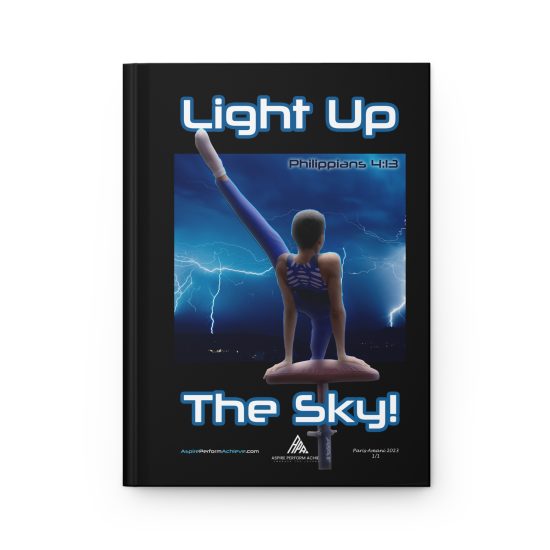 Alternative view of Hardcover Journal - Light Up The Sky Symbology