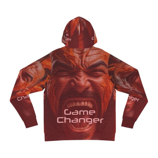 Alternative view of Game Changer Fashion Hoodie - Inspirational Soccer Player Design