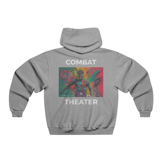 Alternative view of Combat Theater Military Hoodie