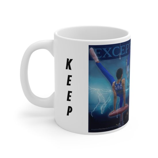 Alternative view of Exceptional Performance Ceramic Mug - Ageless Inspiration for Athletes