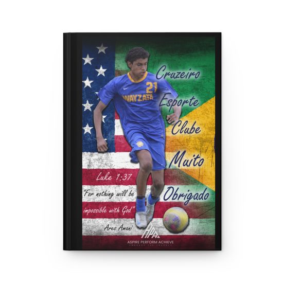 Alternative view of Matte Hardcover Journal - Ares Amani Tryout with Cruzeiro Esporte Clube